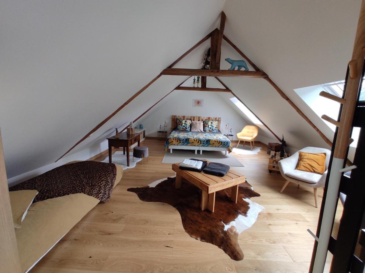 Aux Trois Palmiers Bed & Breakfast Saint-Brieuc Bagian luar foto