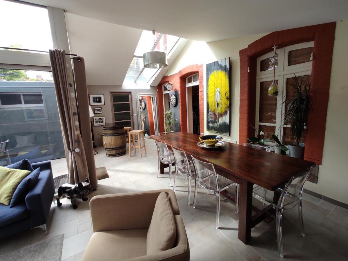 Aux Trois Palmiers Bed & Breakfast Saint-Brieuc Bagian luar foto